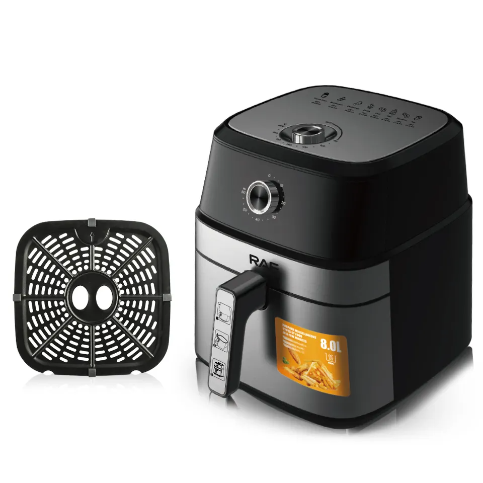 Friteuză cu aer cald 1600W RAF-5319 8L