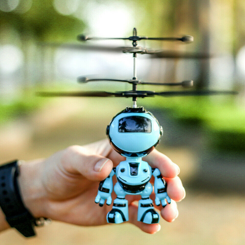 Jucarie interactiva Robot care zboara, reincarcabila cu USB