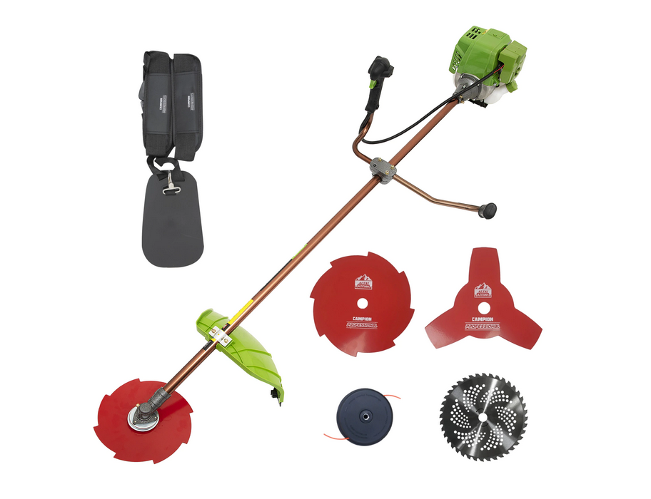 Motocoasa 4 timpi STROMO KRAFT SC 5200 Professional, 6CP, 4500W, 4 tipuri de taiere, ham dublu