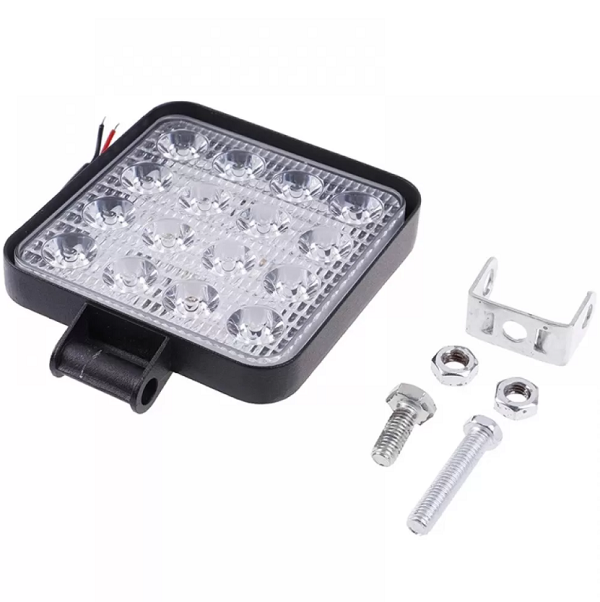 SET 2 PROIECTOARE LED AUTO 48W, SPOT PATRAT