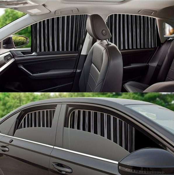 Set 4 parasolare retractabile auto, geamuri laterale fata-spate