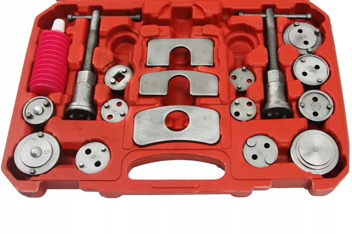 Set trusa presa piston etrier frana 35 piese schimb placute frana impins pistoane