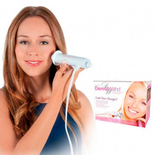 Dispozitv pentru ingrijire faciala cu efect anti-imbatranire Derma Wand, Lumina infrarosie, Alb