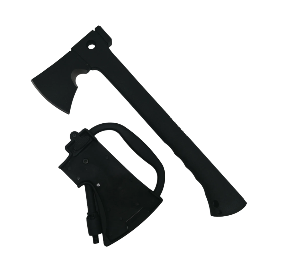 Topor Survivor, Futuristic Survival, otel inoxidabil, negru, 35.5 cm