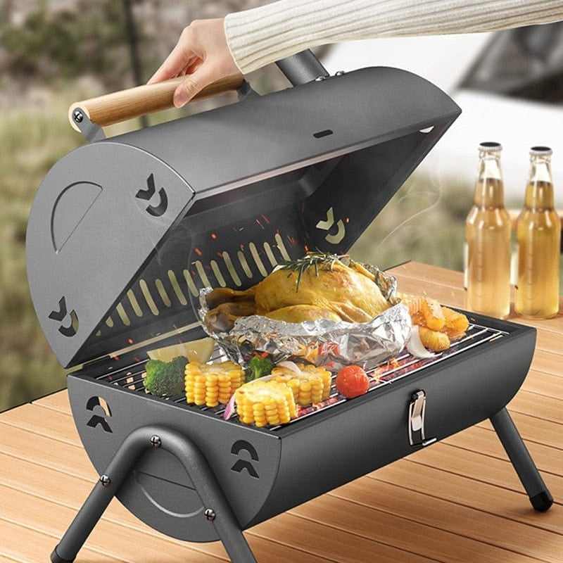 Gratar portabil pentru camping
