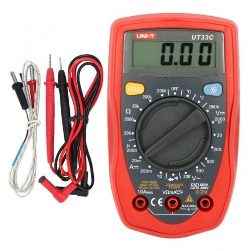 Multimetru digital pentru testare diode, UT33C