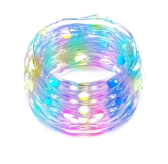 Instalatie LED 5m/10 m, TarTek Wifi RGB, sincronizare muzicala, telecomanda, alimentare USB 5V, compatibila cu aplicatiile Smart Life, Tuya, Alexa Google Home