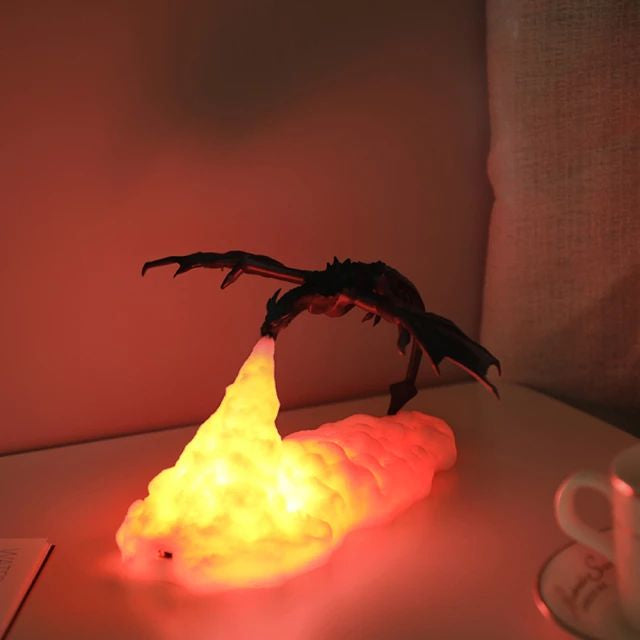 LAMPA 3D DRAGON