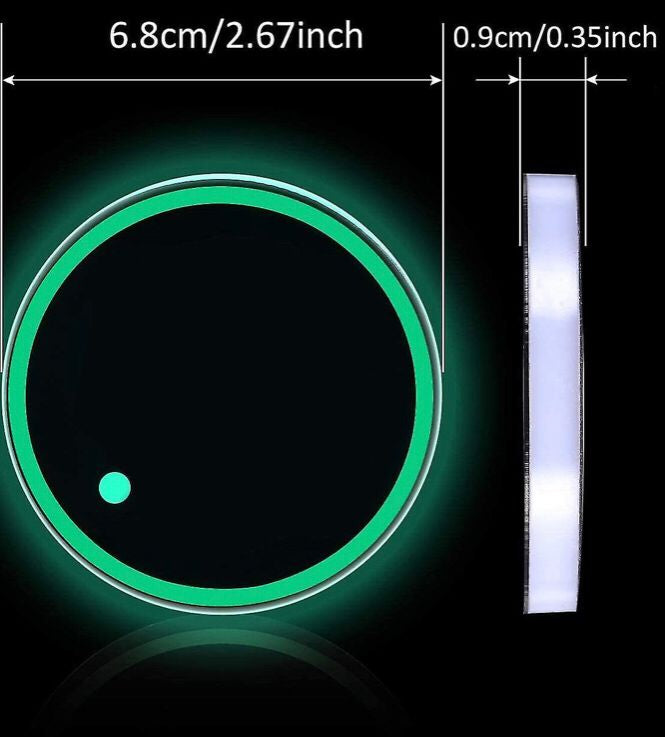 Suporturi de pahare cu Led 1+1