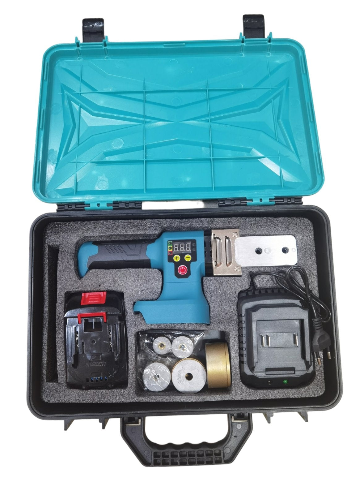 Masina de sudat tevi DIN POLIPROPILENA PPR cu acumulator 36V