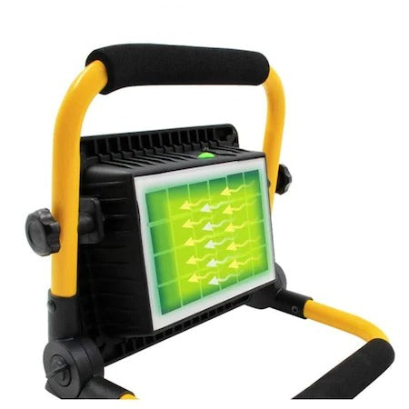 Proiector solar portabil, tip lampa de lucru, 50W, incarcare solara, IP67
