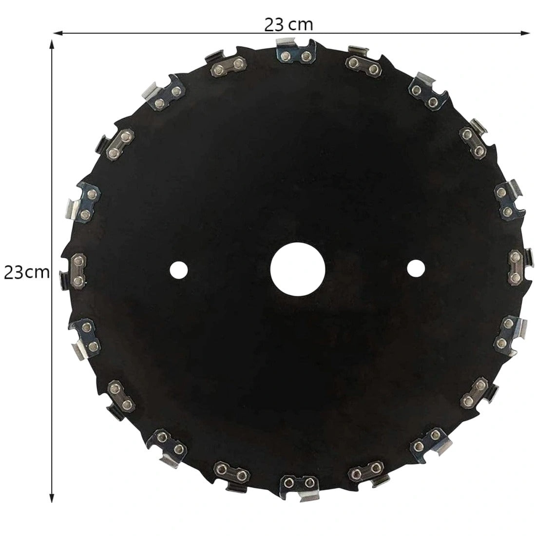 Disc Motocoasa cu Dinti Lant Drujba, 230mm x 25.4mm, 20 dinti