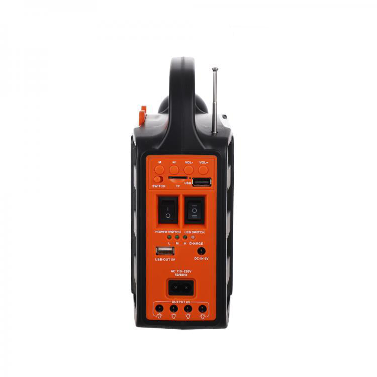 Kit de incarcare solara, USB, 3 becuri incluse, Radio FM