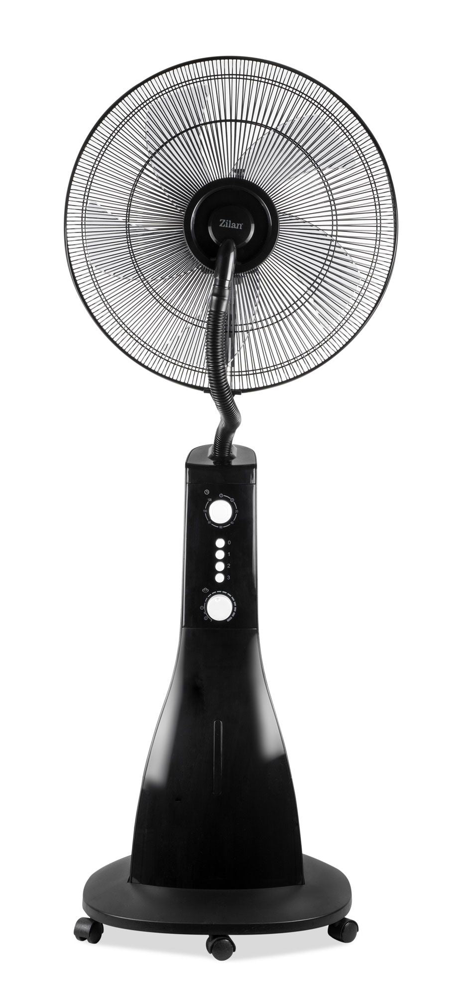 Ventilator cu pulverizare apa, rezervor 3l, putere 90w, timer 3 trepte viteza