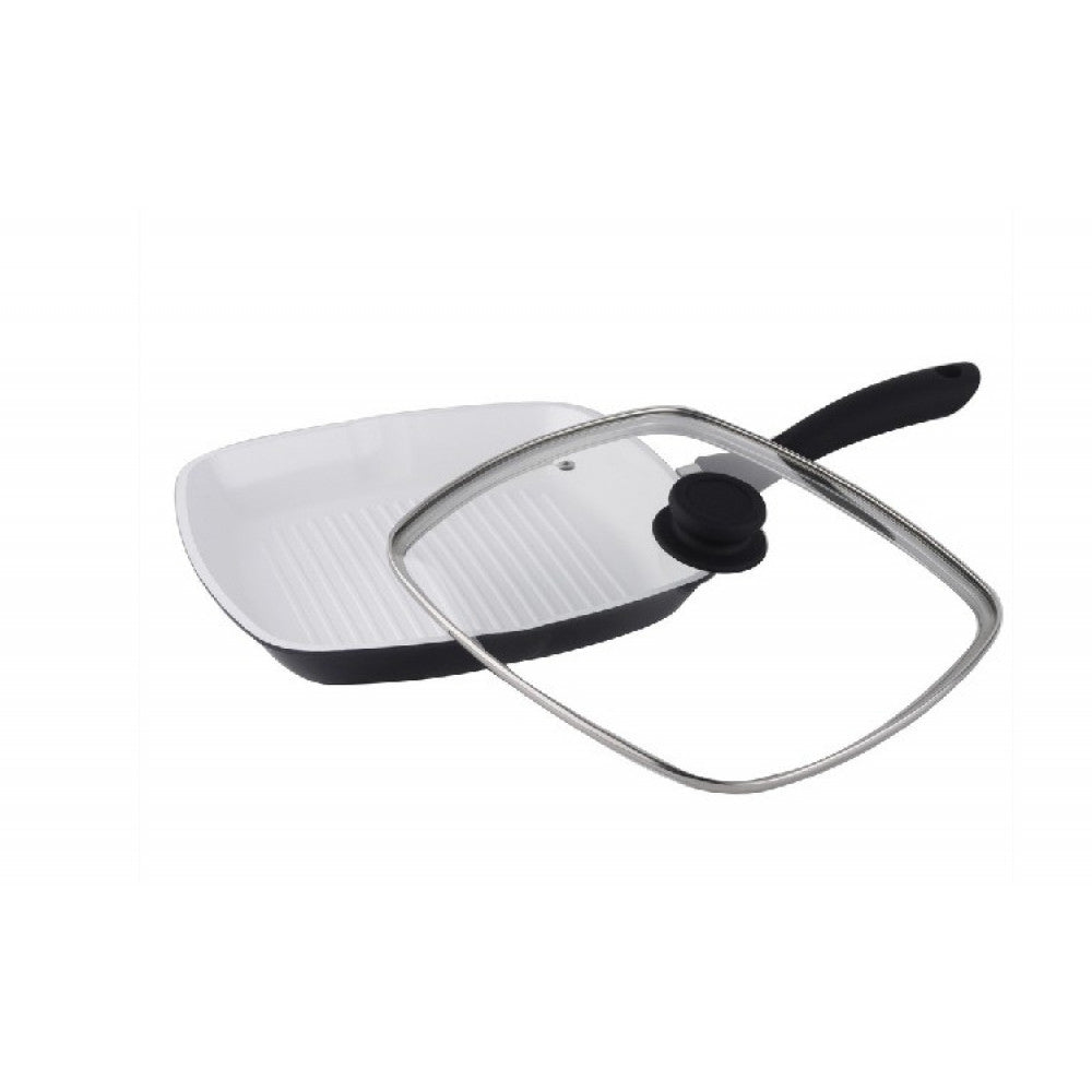 Gratar Ceramica Eco 28 CM Maner Detasabil