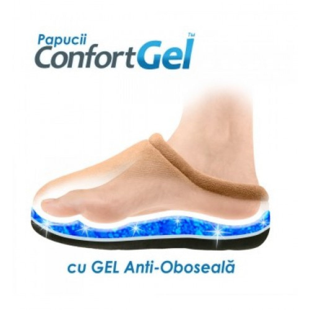 Papuci Gel Slippers Original Talpa Relax Gel Antioboseala TeleshopTV