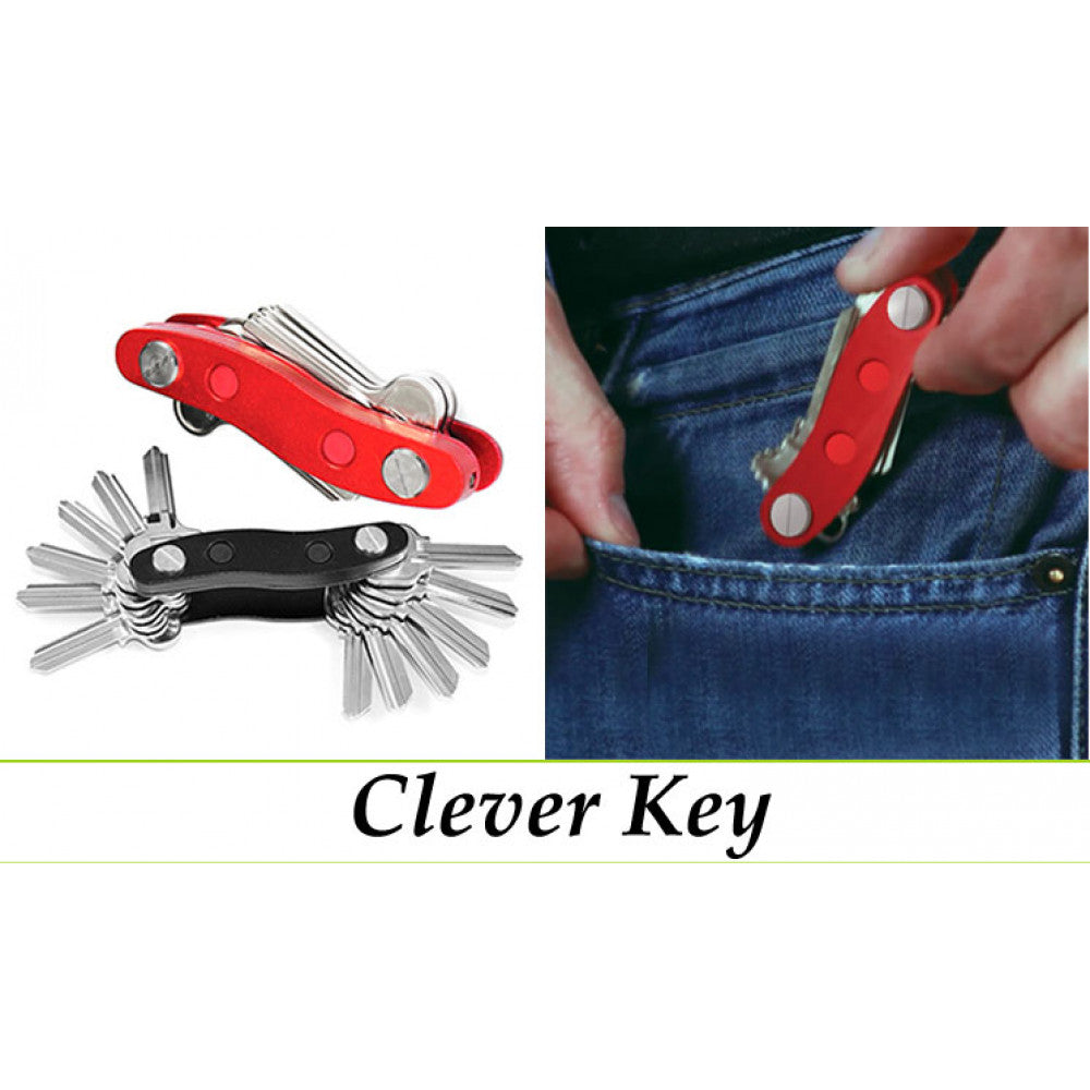 Breloc Organizator 12 Chei Clever Key Original TeleshopTV