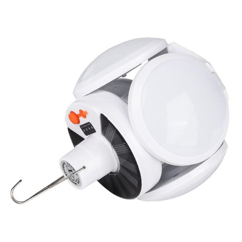 Lampa solara, pliabila, prindere carlig cu 5 moduri de iluminare