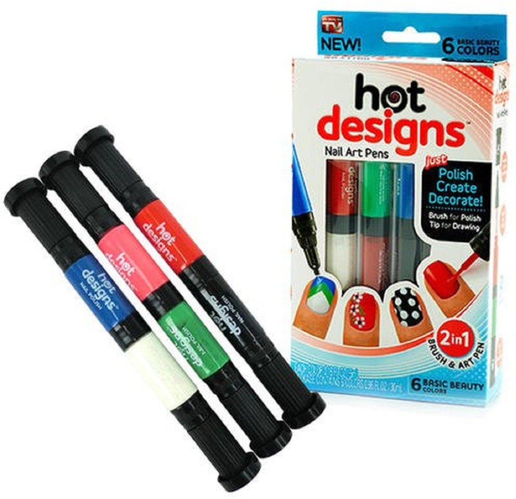 Pensule si Punctatoare Hot Designs Original TeleshopTV