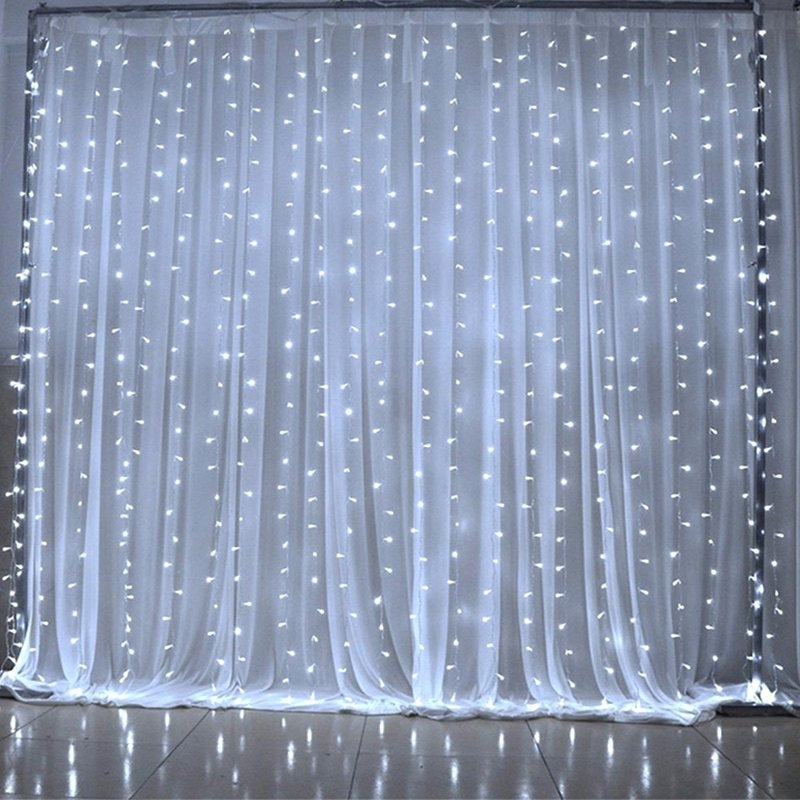 Perdea luminoasa 3 X 3 M, 390 leduri conectabila