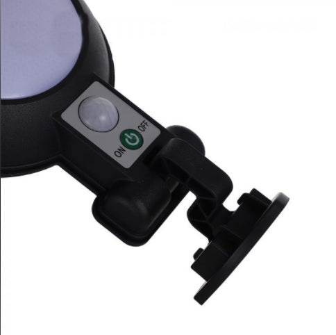 Lampă de perete solară Lampă de stradă cu opal rotund