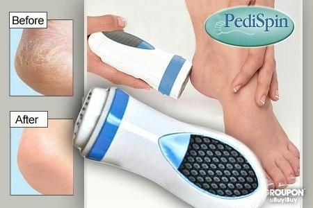 Pedi Spin 1+1 GRATUIT - Redă frumuseţea călcăielor, tălpilor şi degetelor