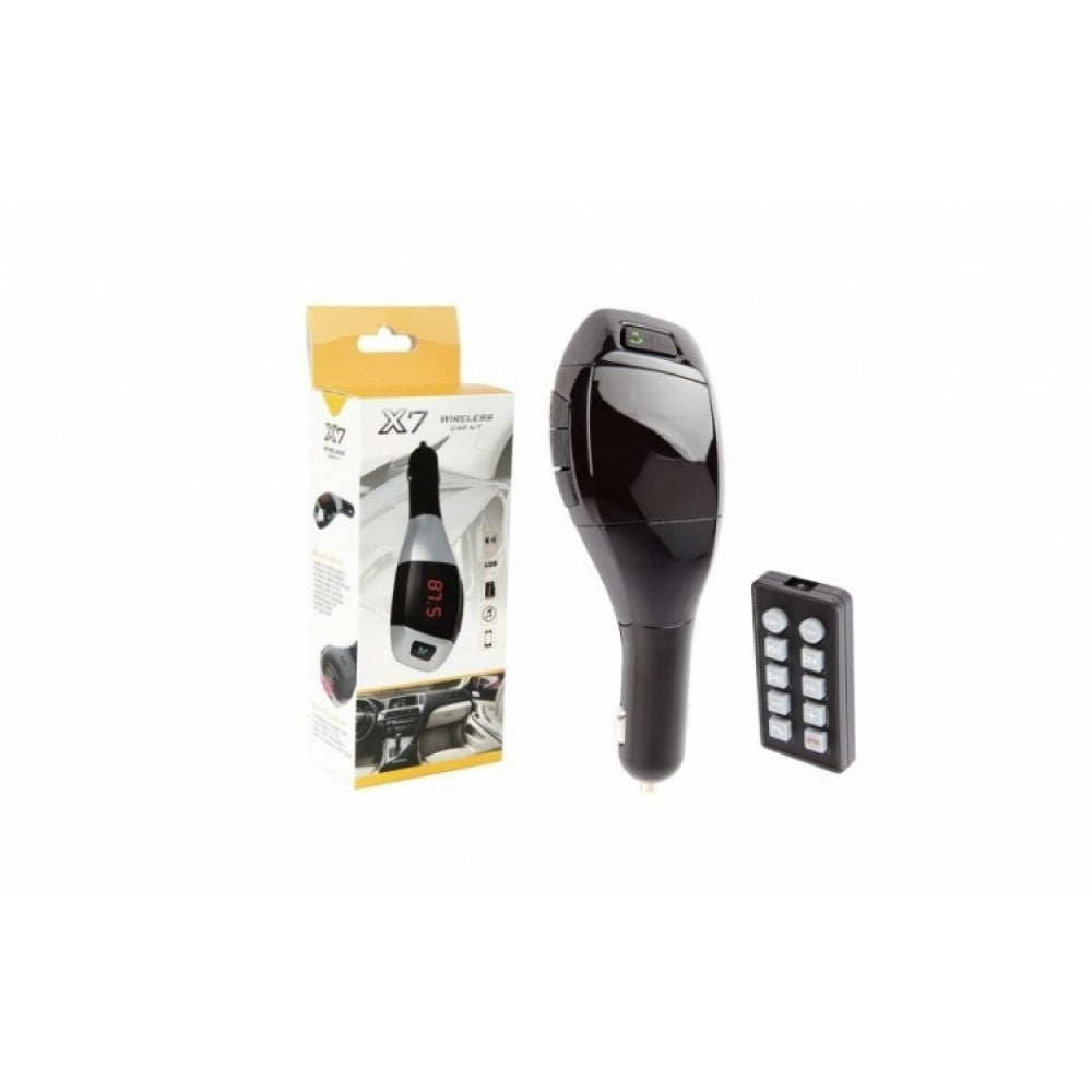 Pachet complet auto , Umidificator Aromaterapie si Modulator X7 cu USB + Cadou Priza Tripla