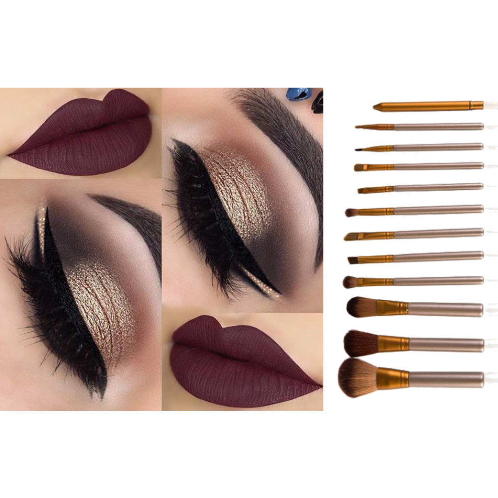 Set make-up 12 pensule profesionale pentru machiaj
