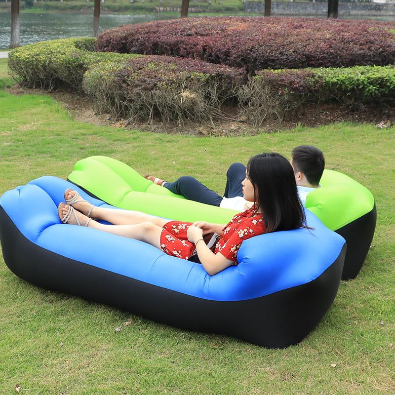 Sezlong Air Sofa Lazy Bed Portabil Original TeleshopTV