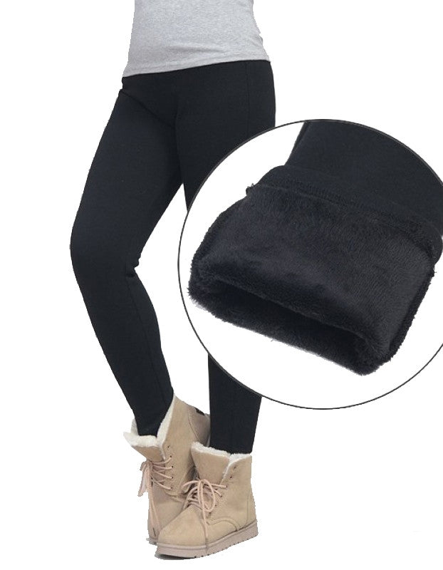 Pachet promotional Colanti imitatie piele imblaniti si Colanti imblaniti simpli