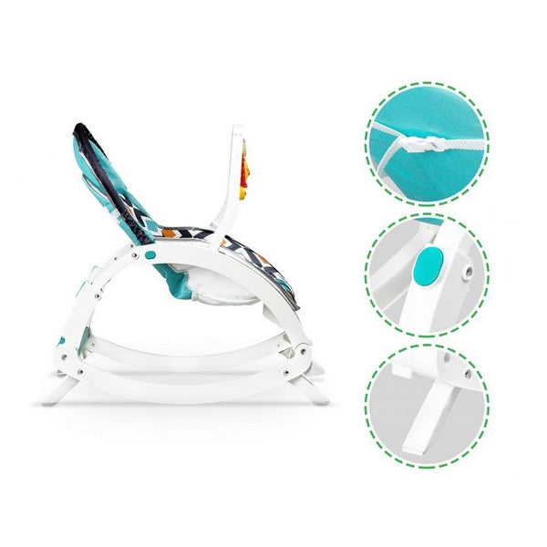 Fotoliu balansoar 3 in 1 cu vibratii Pentru Copii