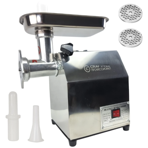 Masina de tocat carne, profesionala MK-8, 800W, 100 Kg/h, Inox