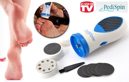 Pedi Spin 1+1 GRATUIT - Redă frumuseţea călcăielor, tălpilor şi degetelor