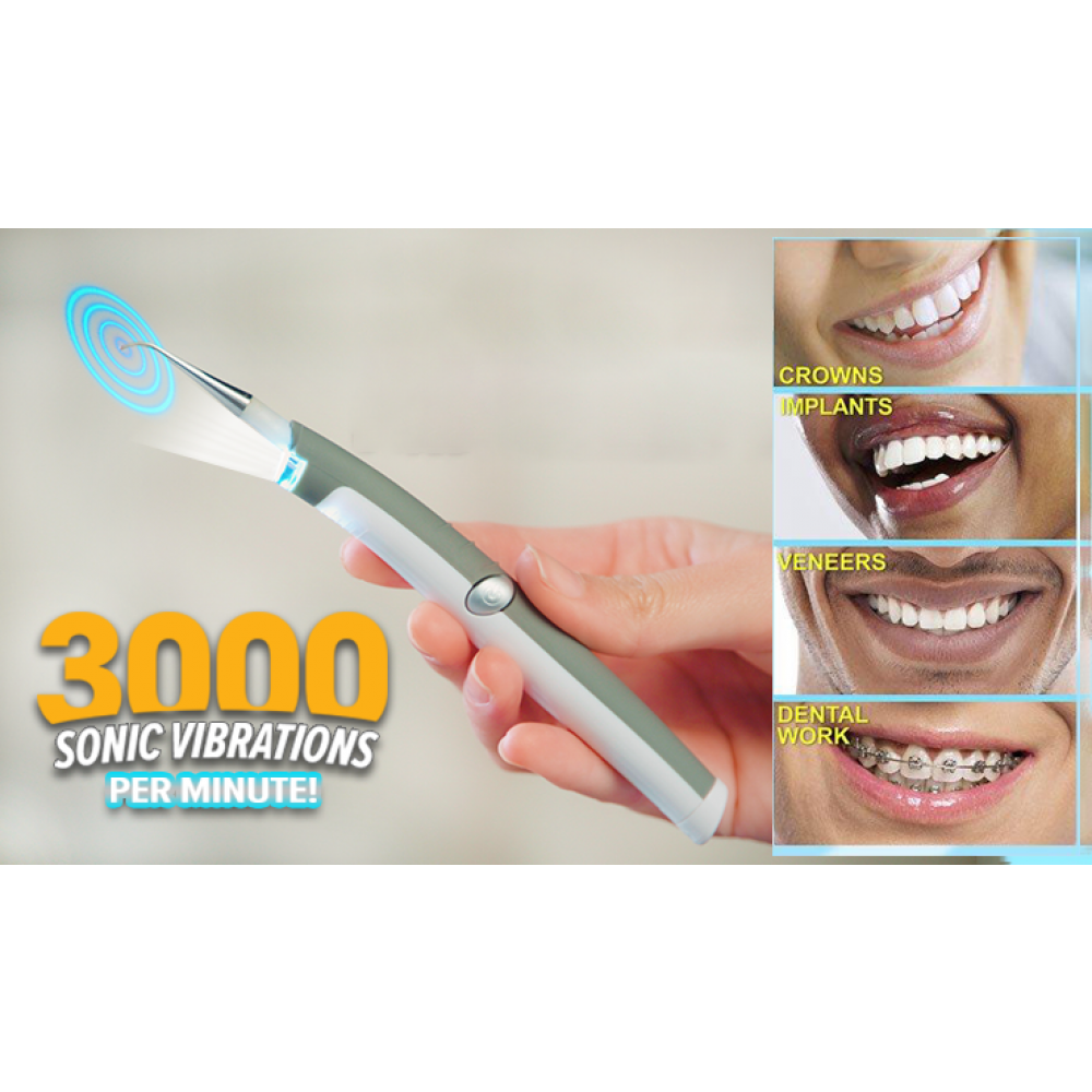 Dispozitiv ansa pentru curatarea interdentara cu Led si ultrasunete Sonic Original TeleshopTV
