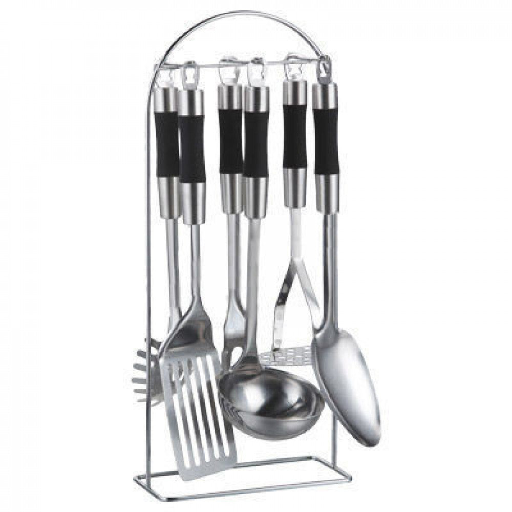 Set de ustensile bucatarie 7 piese inox Lichidare Stoc