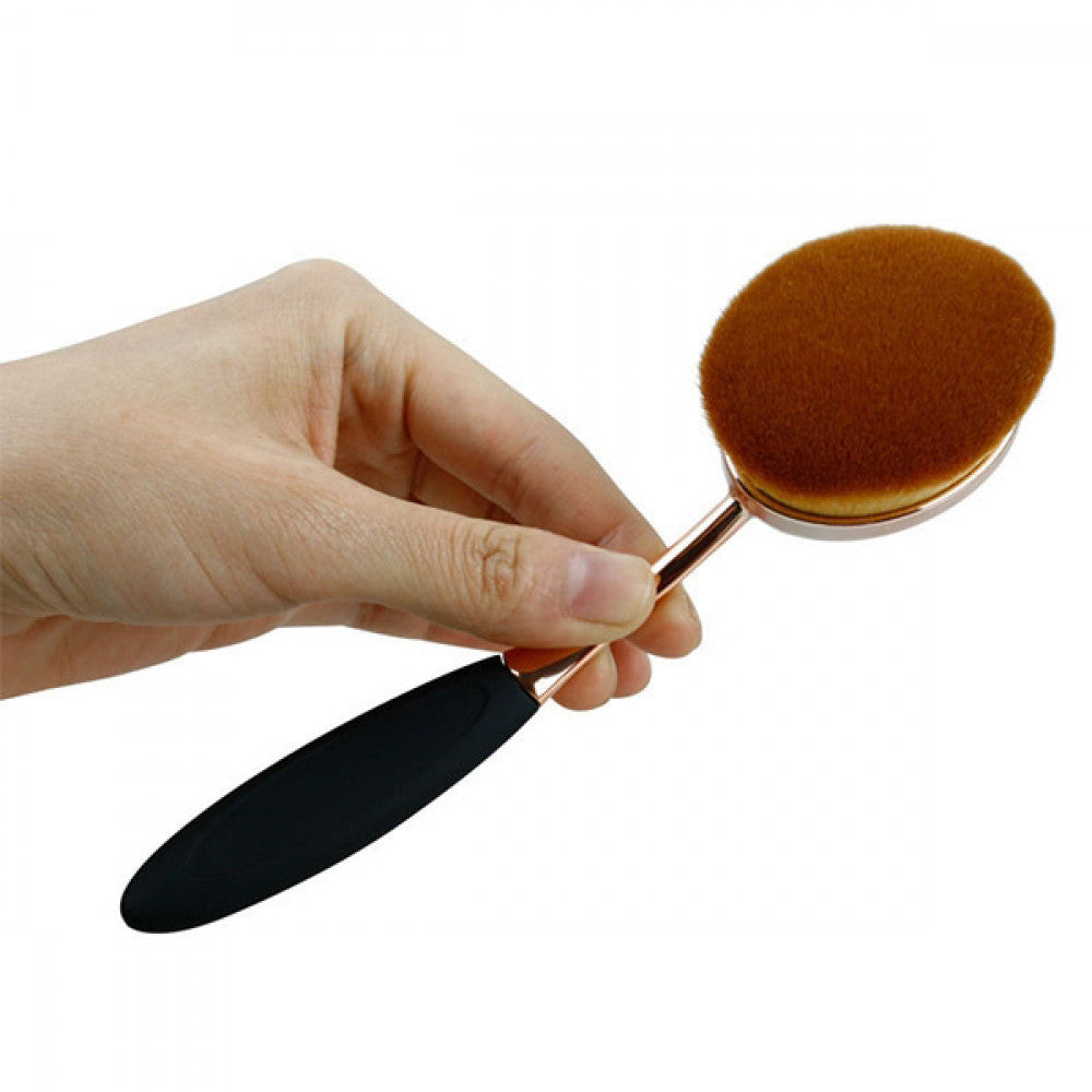 Set 9 pensule ovale profesionale pentru machiaj