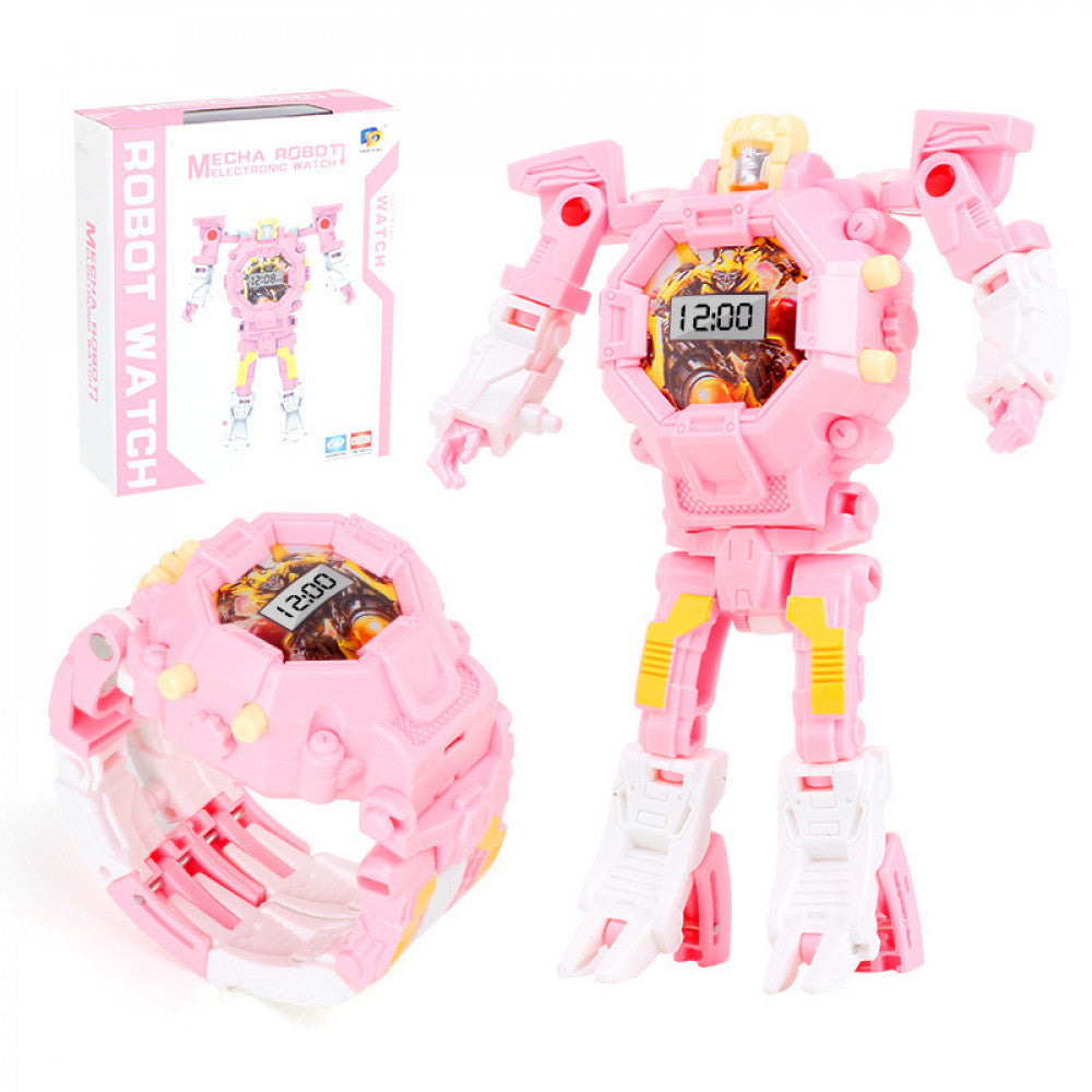 Ceas de mana robot transformers 2in1