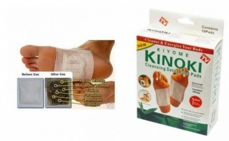 Set 50 plasturi Kinoki pentru detoxifierea organismului