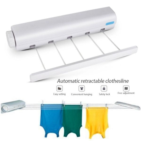 Uscător de Rufe cu Sfori Retractabile