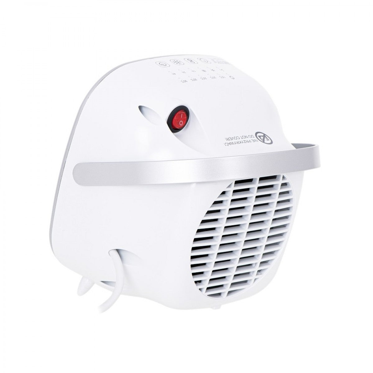 Aeroterma ceramica Zilan ZLN-5671, 1500W, cu LED, cu maner, temporizator