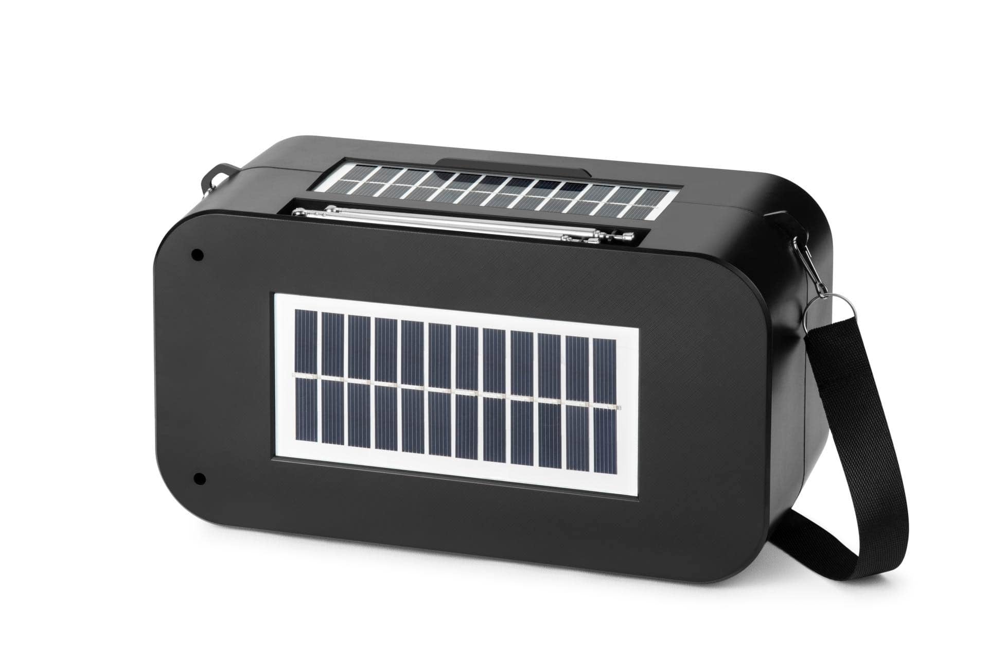 Boxa Portabila Incarcare Solara cu Radio, Bluetooth, Lanterna, USB, Card, AUX, Hands-Free