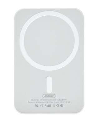 Baterie Externa, Incarcare Wireless Universala, MagSafe, Suport Quick Charging, 4000mAh