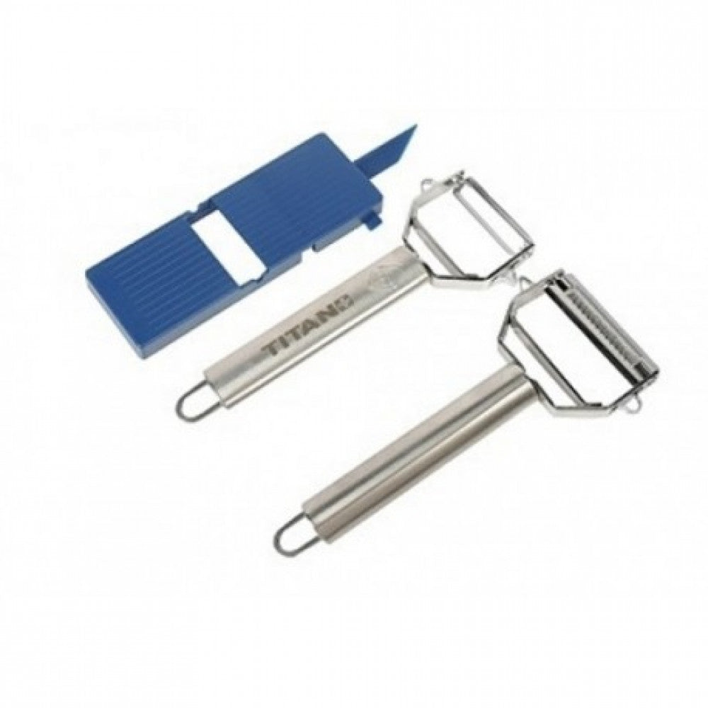 Curatatoare Razatoare Legume Fructe Set 2 in 1 Titan Original
