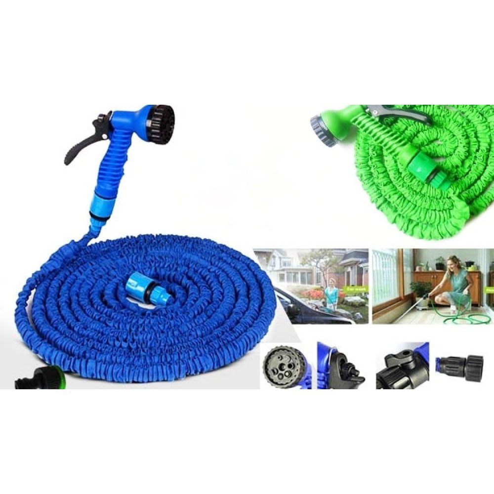 Furtun de gradina extensibil la 60 m + pistol cadou
