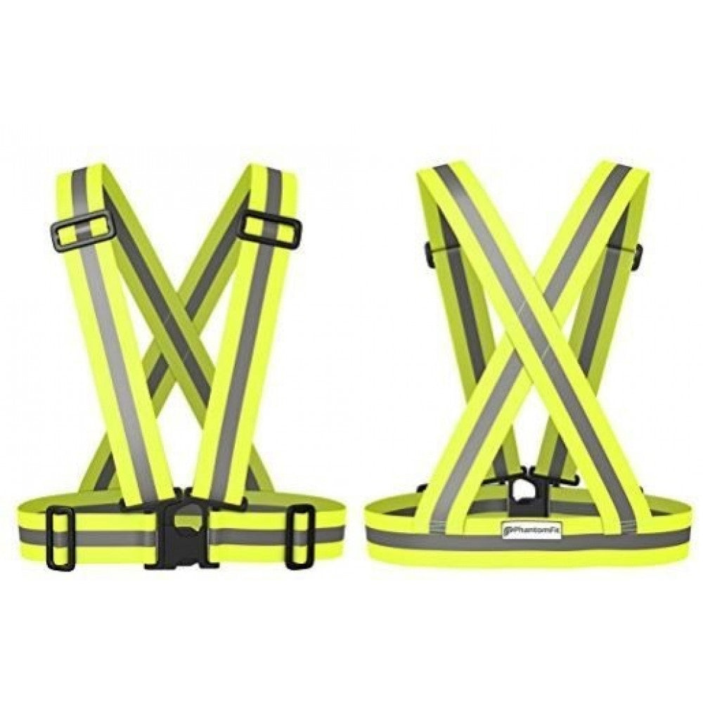 Ham bretele reflectorizante elastice, constructii, ciclism, sport