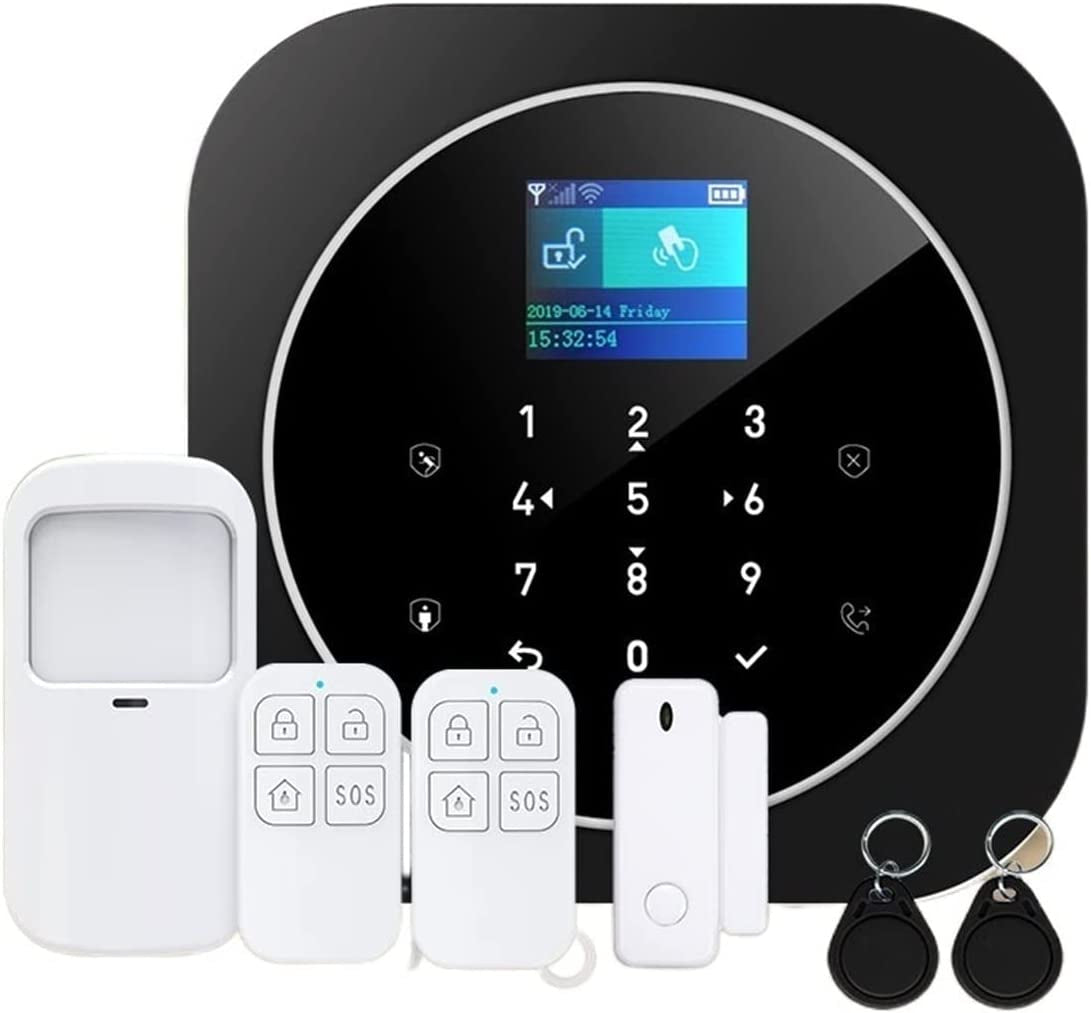 Sistem de alarmă pentru casa fara fir, WIFI, GSM, control din aplicatie, Smart Home