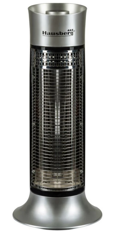 Radiator electric din fibra carbon Hausberg HB 8750, 900 W, 2 nivele de putere