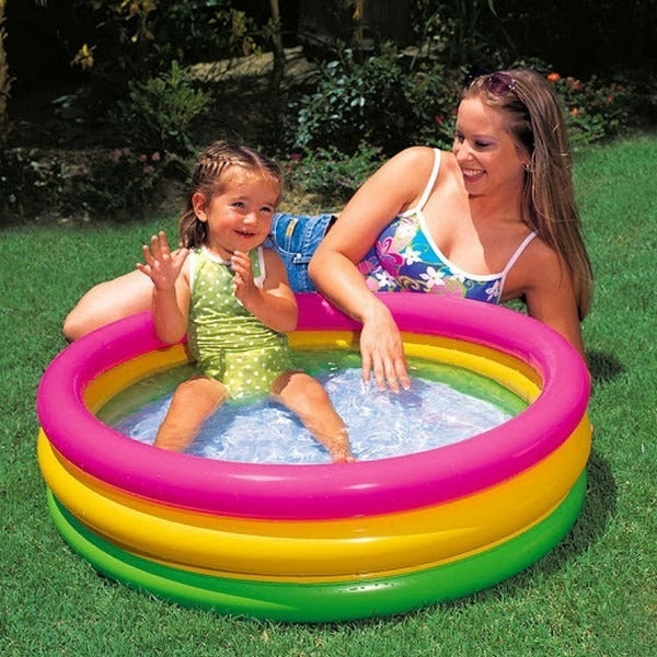 Piscina gonflabilă pentru copii Intex 57107, tricoloră, 61x22 cm
