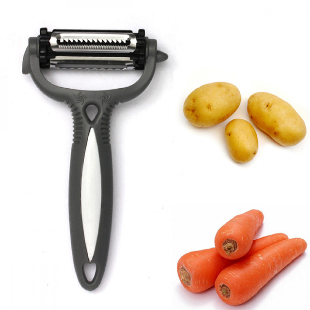 Curatator multifunctional din inox 2in1