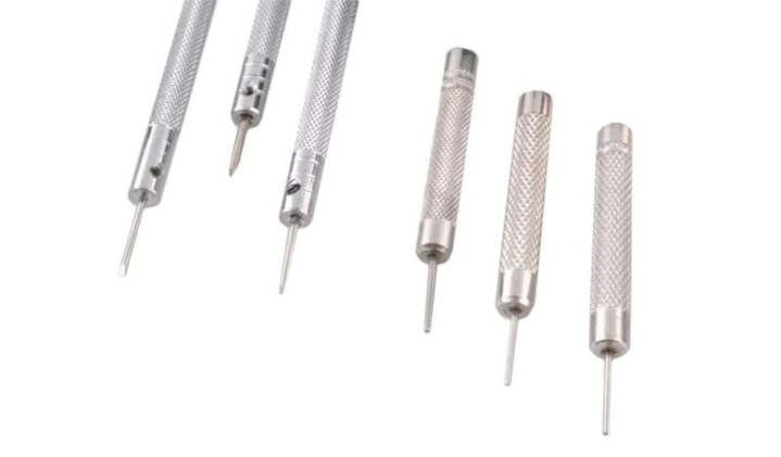 Trusa pentru reparat ceasuri, 13 piese, surubelnite, penseta, cheie, husa